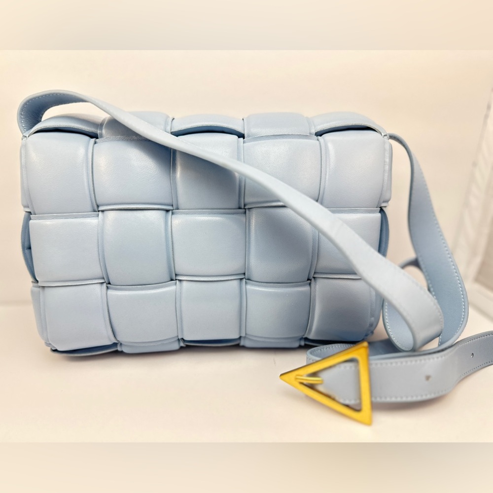 Bottega Veneta Padded Casette Bag in Windswept